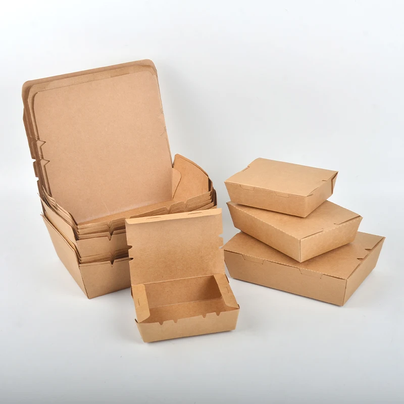 Senang Customized Food Grade Paper Packaging French Fried Chicken Box