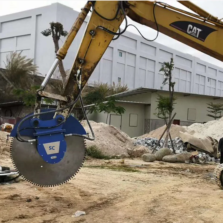 Diamond Saw Blade Excavator Stone Cutting Machine