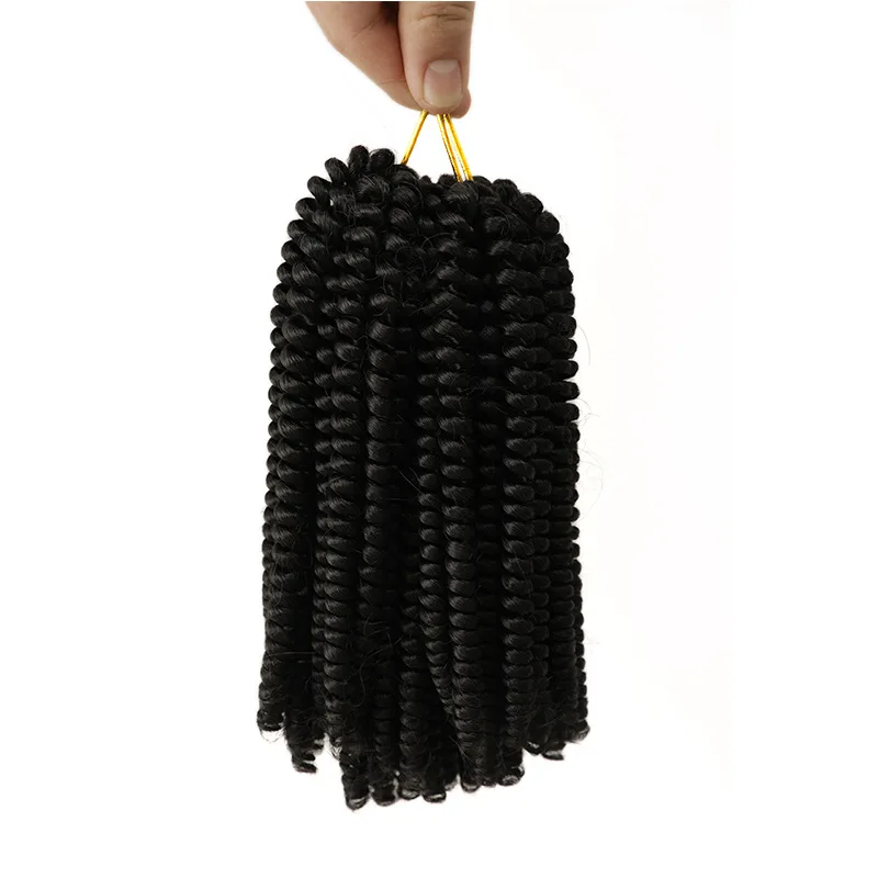 Парики от производителя, африканские грязные косички, низкотемпературные волосы, пружинные вьющиеся волосы, тысячи двухжильных косичек для наращивания волос