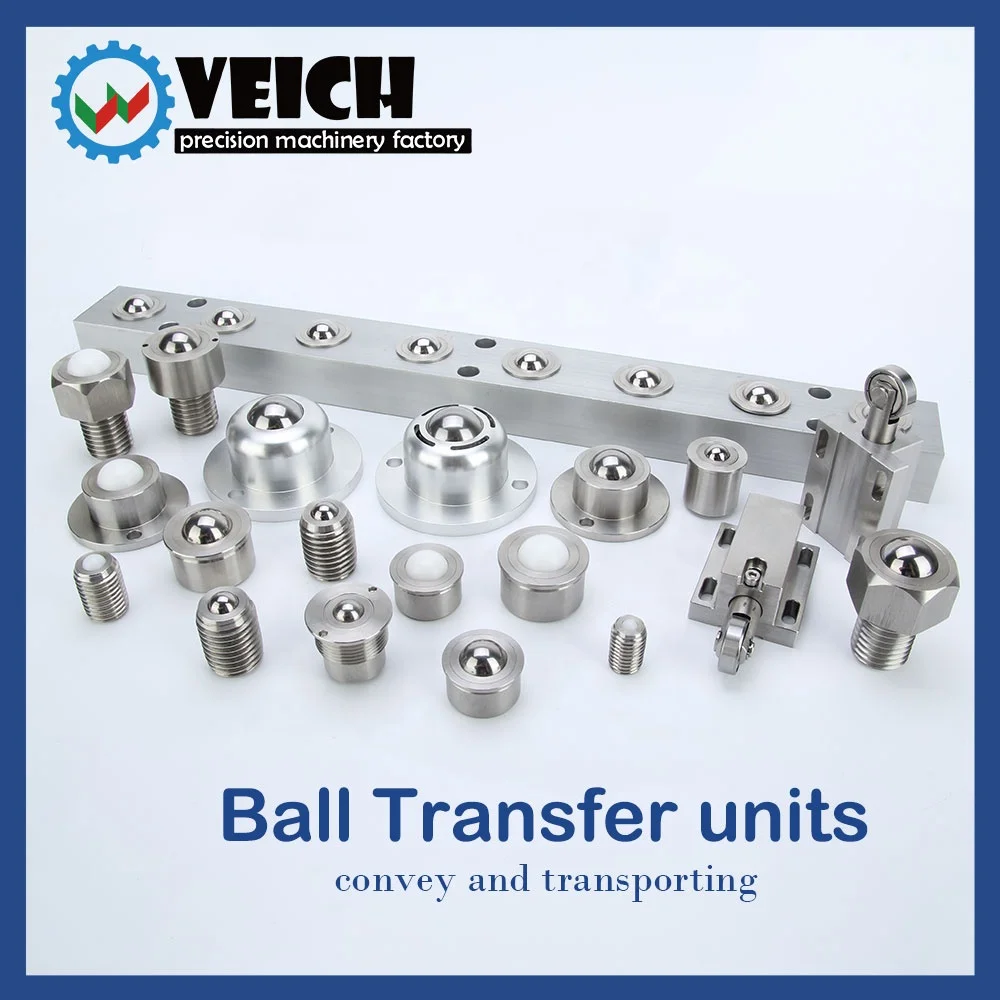 Заводская услуга OEM VCN 312/313 винтовая резьба Omniball передающие блоки конвейер передающий шаровой ролик