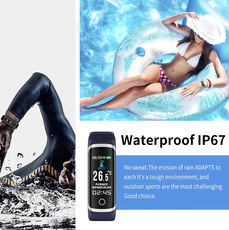 Умные часы T4 OEM, умный Браслет, умный фитнес-трекер, умный браслет с термометром, фитнес-трекер высокого качества