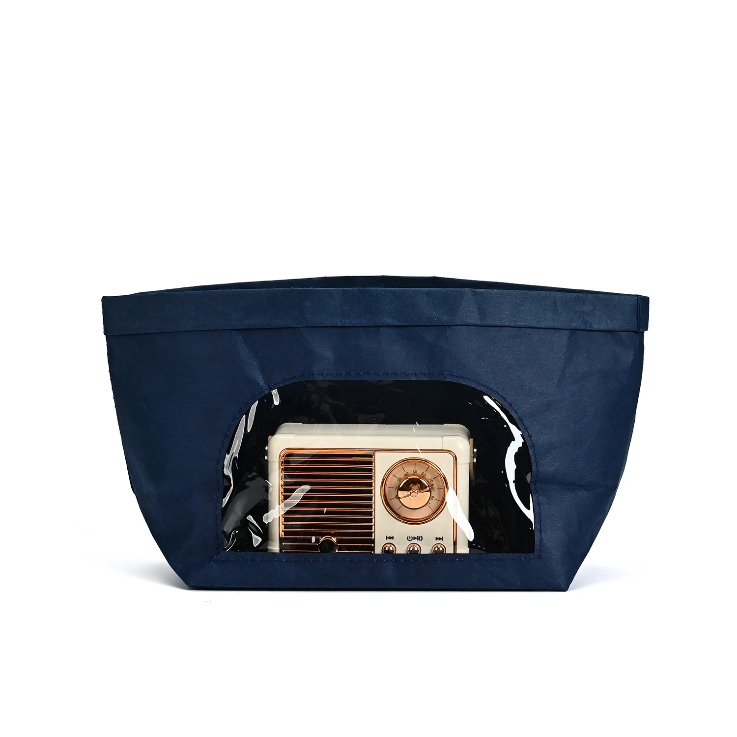 Best-Selling Custom Reusable Washable Kraft Paper Tote Case Protectors High Quality Letter Pattern Shopping Bags factory