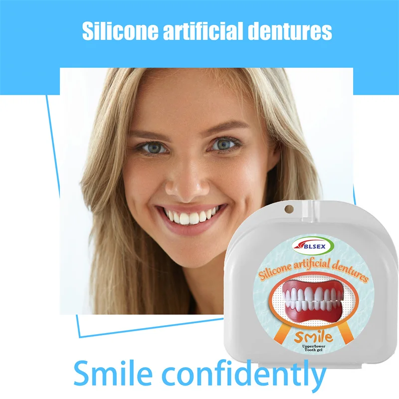 Blsex Wholesale Denture Upper And Lower False Teeth Cover Dental