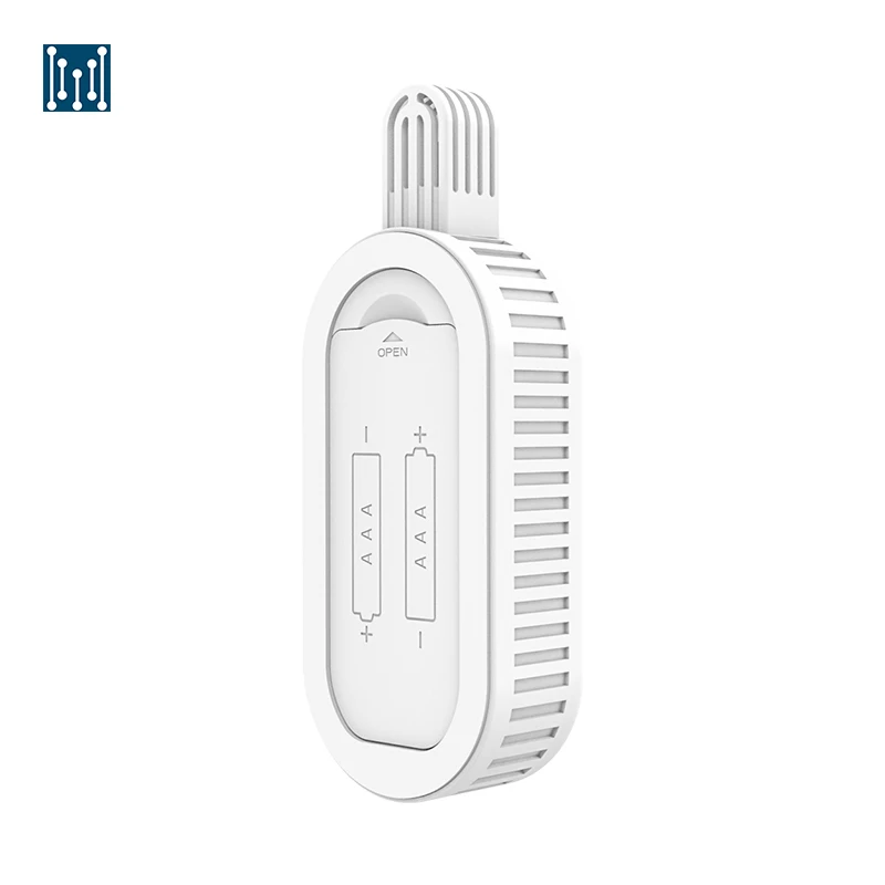 BLE sensor beacon packet temperature monitoring for warehouse management