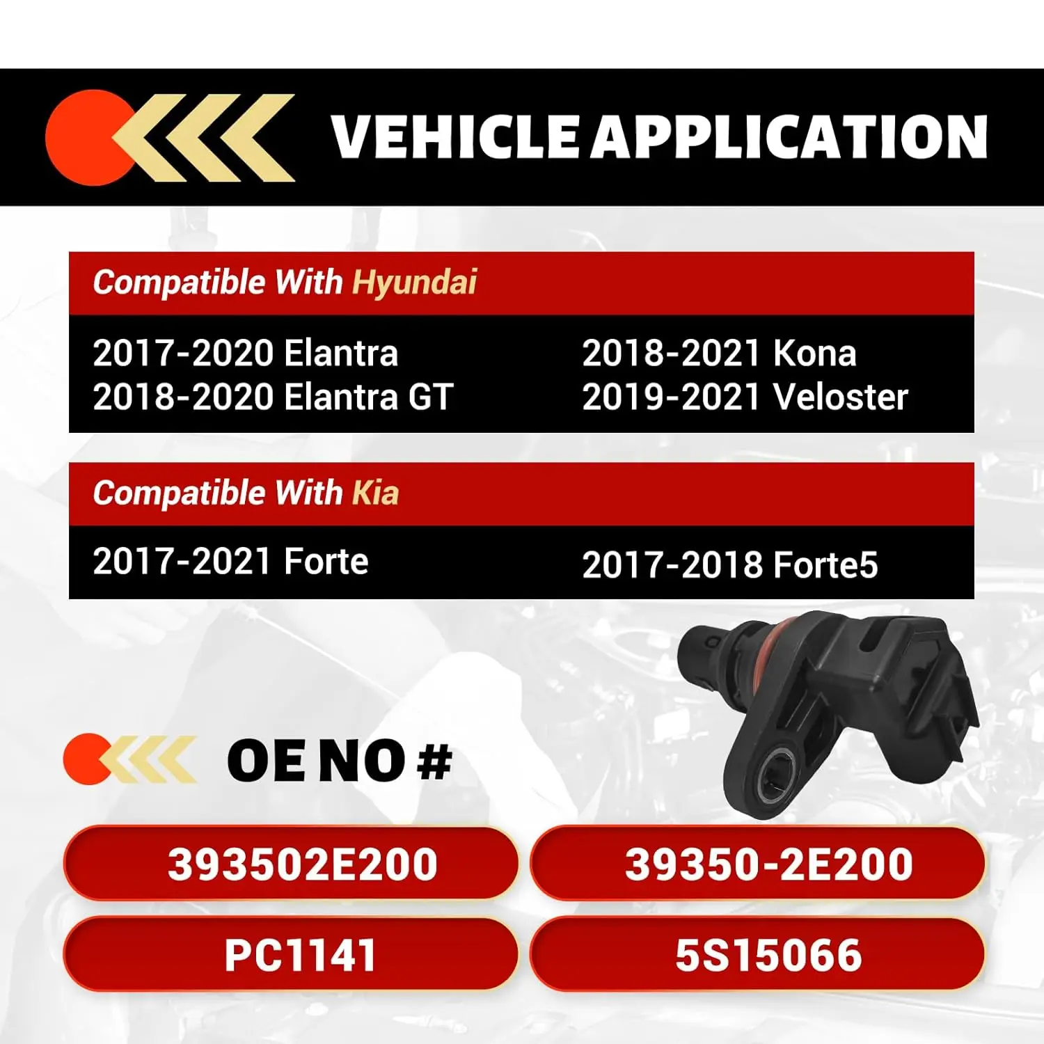 OEM 39350-2E200 Selected Material for Hyundai Elantra 2.0L 2017
