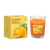 Limón, albahaca y mandarina