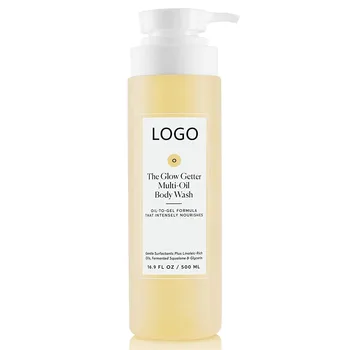 Private Label The Glow Getter Multi-Oil Hydrating Body Wash Gentle Cleanser shower gel