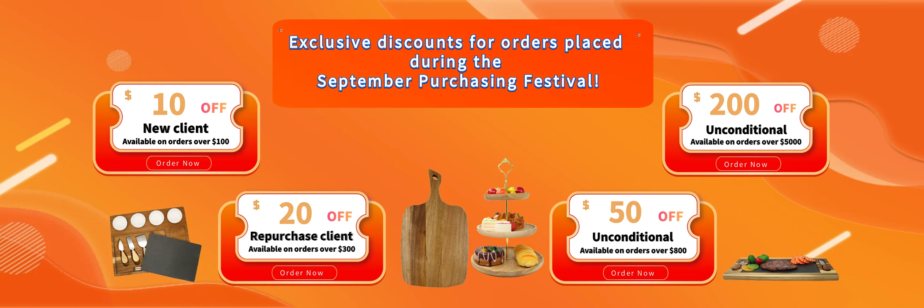 Japanese Wood Sushi Serving Tray Creative Rotating Steps Stairs Meat