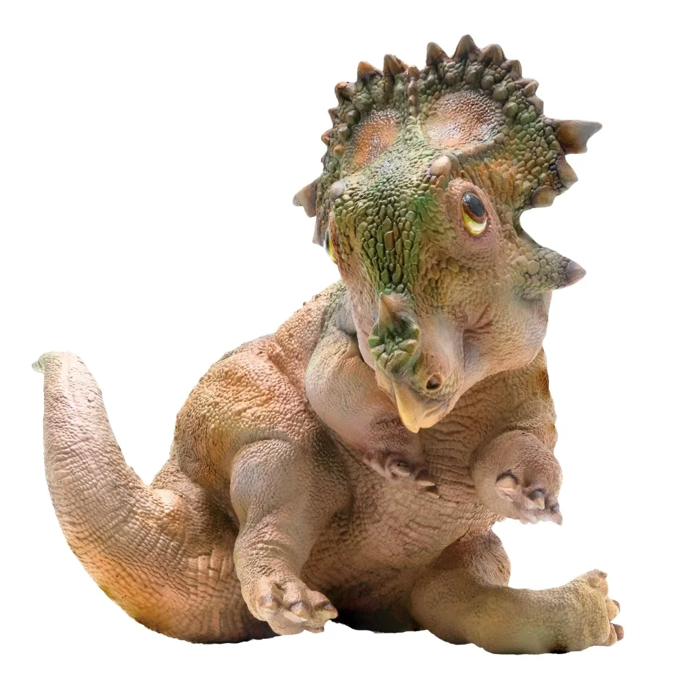 Brinquedo de simulação de dinossauro de alta qualidade pequeno para crianças brinquedos de plástico educativo modelo animal