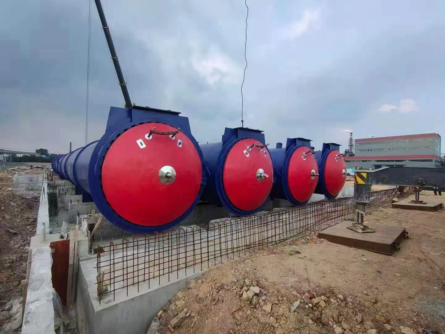 Gas Autoclave Machine High Speed Pre Vacuum Autoclave