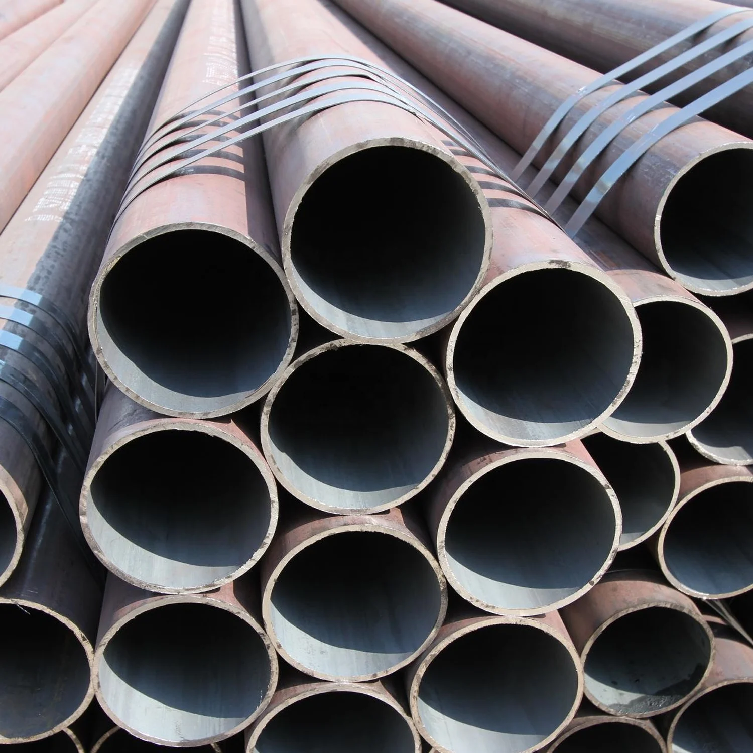 Tubo de acero dulce sin costura de 2,5