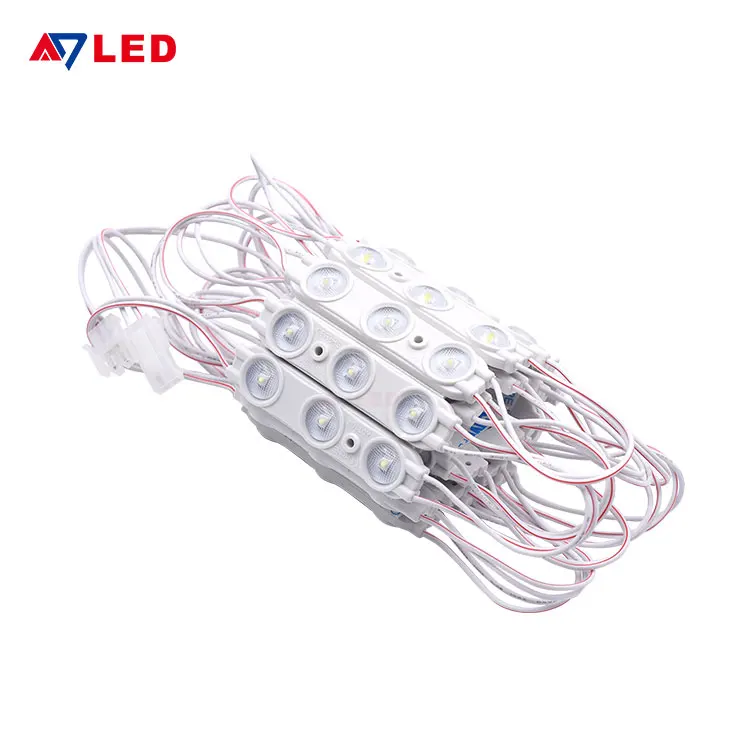 High Voltage Light Box Led Module Ac220v 2w Ip65 3leds 100pcs/bag Led