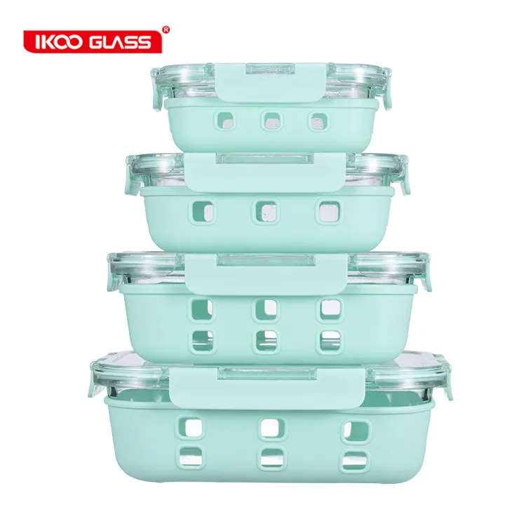 Microwave Safe Wholesale Adult Lunch Box Borosilicate Glass Food Storage  Container with Bamboo Lid FC-001c - China Glass Food Container and Food  Storage Containers price