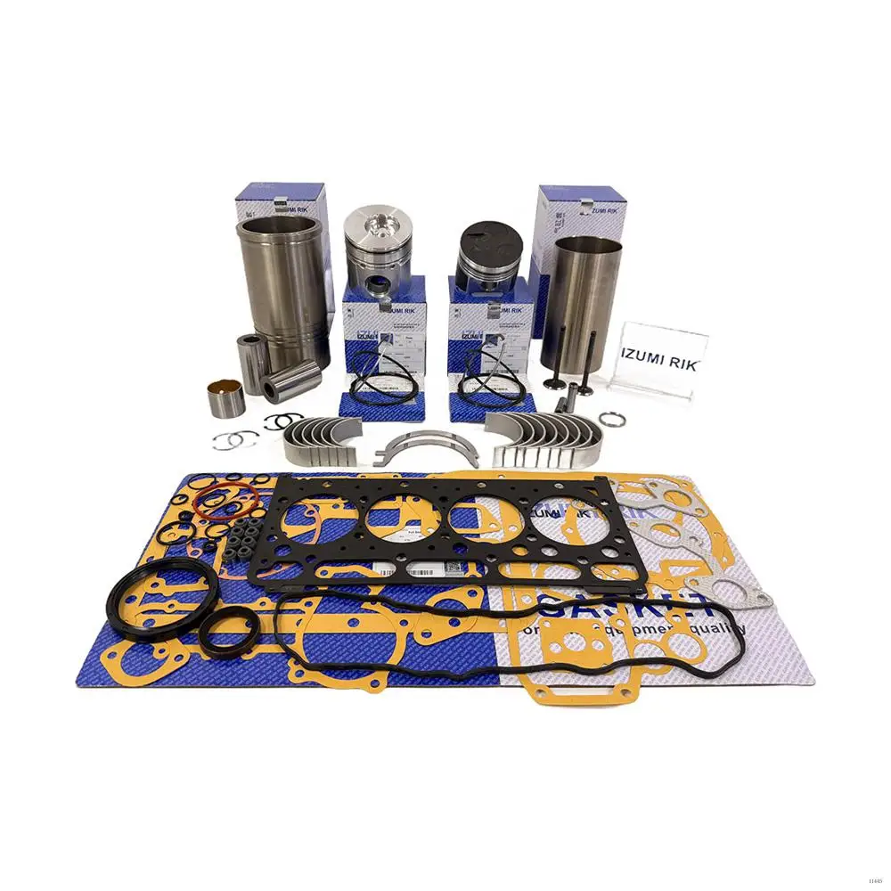 Engine Repair Kit IZUMI RIK S16R Overhaul Rebuild Kit with Overhaul Kit Main & Conrod Bearing with Thrust Washer for Mitsubishi