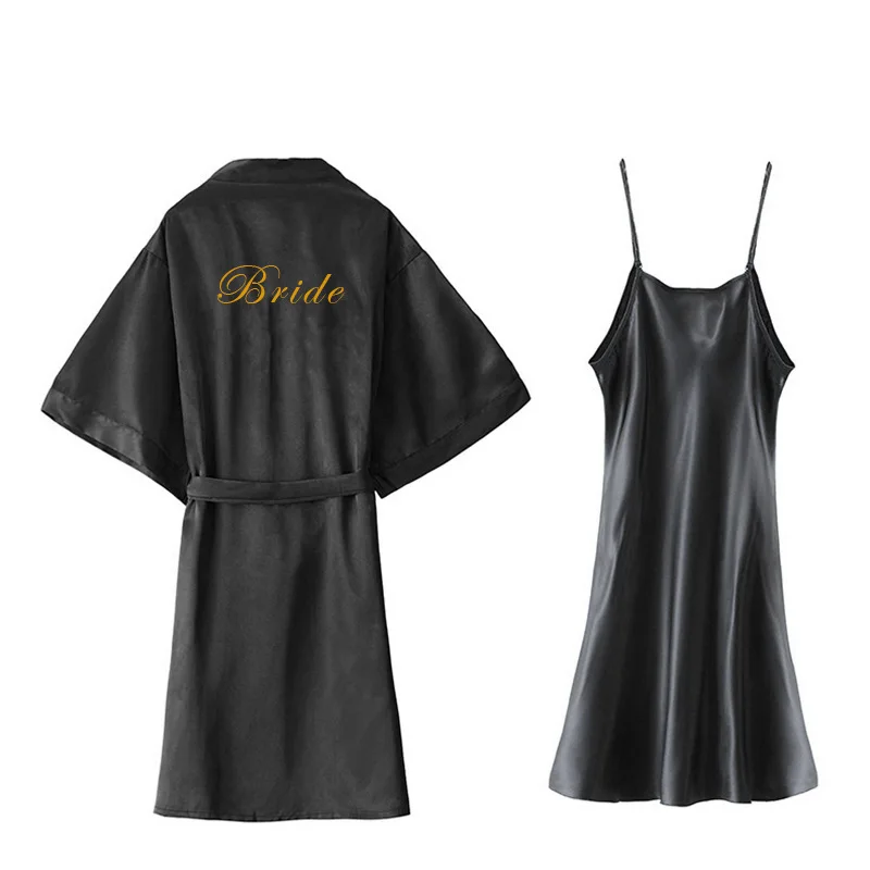 thumbnail image 2 of Awdenio Bathrobes For Women Peacock Kimono Silky Satin Pajamas Long Dressing Lightweight Soft Housecoat Loungewear 2 of 14