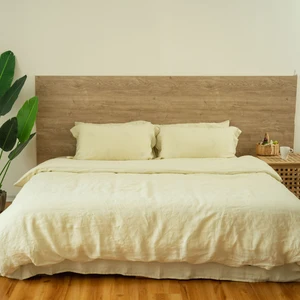 100% Organic Linen Bed Sheets Wholesale 100% Pure Flax Linen Duvet Cover Linen Bedding Set