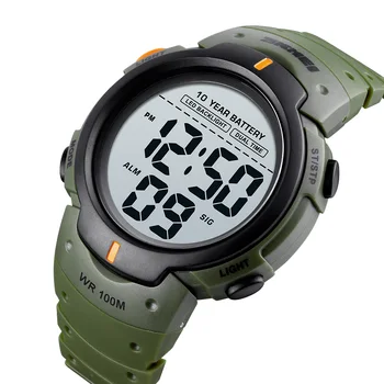 10 Years Battery 10 ATM 100M Water Resistant OEM Custom Made Chronograph Digital WristWatch Relojes SKMEI Sports Watch