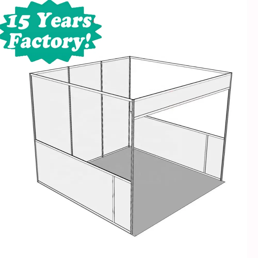 Easy Install Upright Extrusion Aluminum Shell Stand for Trade Shows Exhibition Equipment