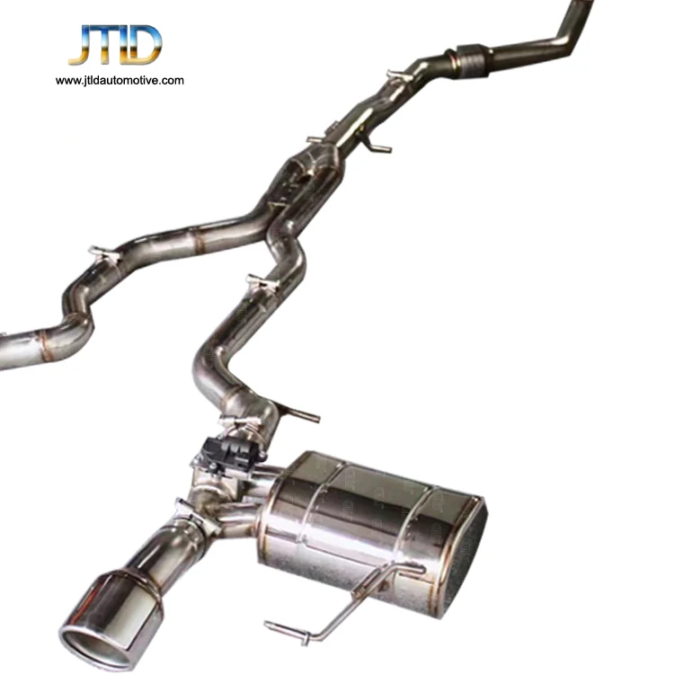 Ligne D'échappement Complète Pour Jaguar X-Type 2.0 D Break - Inclut Silencieux Et Tuyaux