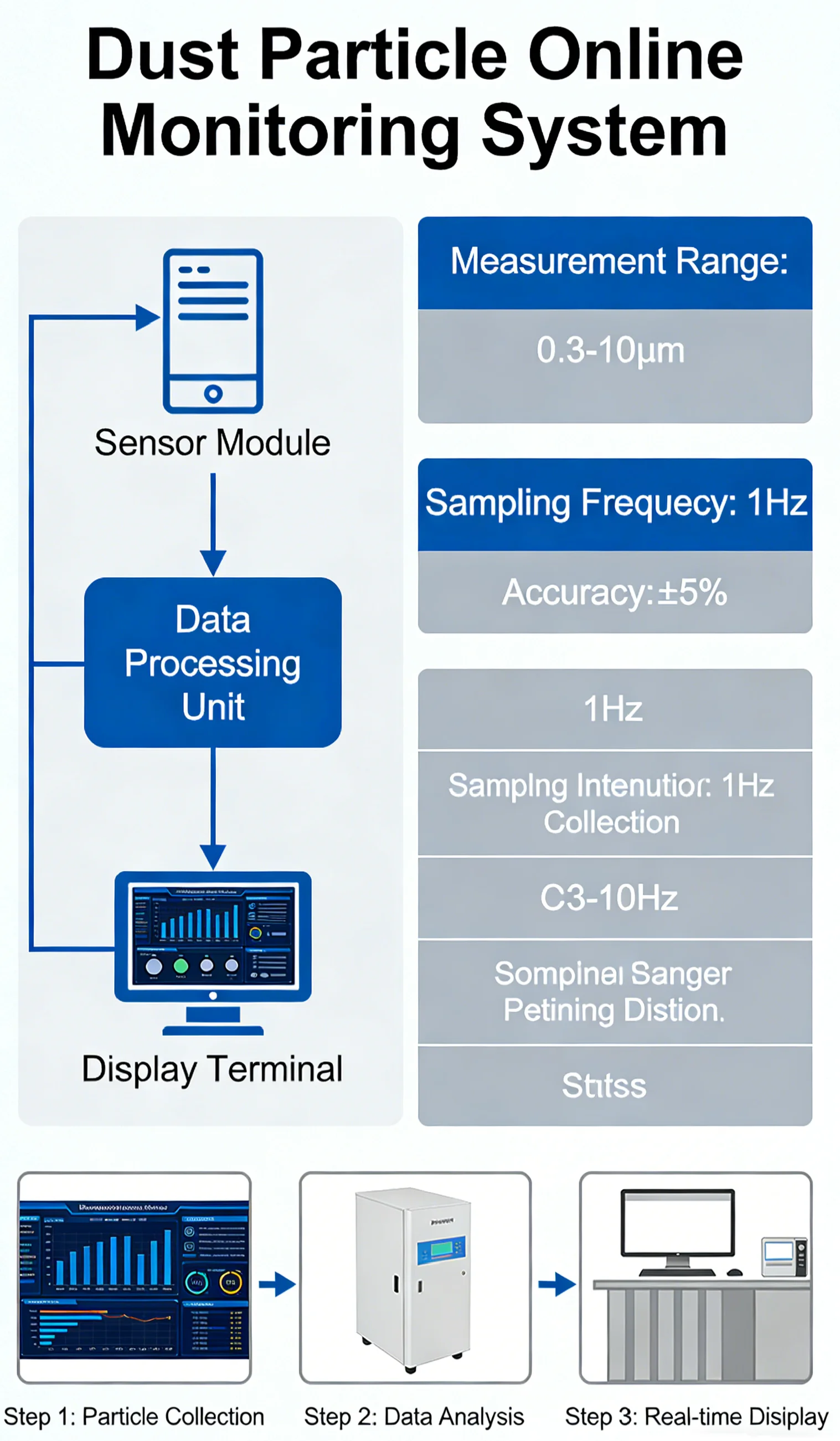 Dust Particle Counter High Performance Multi-mode Measurement Laser ...