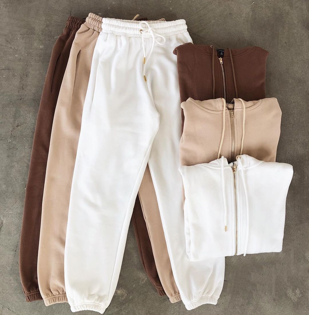 Осенне-зимний женский спортивный костюм с логотипом на заказ комплект из 2 предметов спортивные штаны и толстовка большого размера