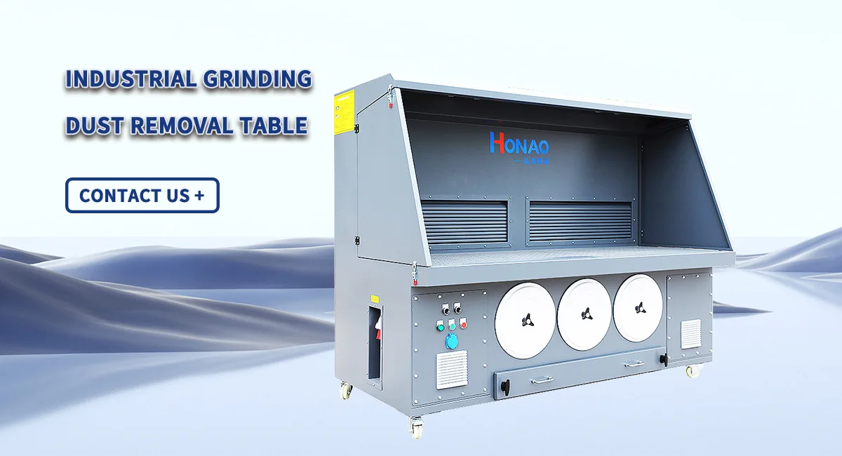 New Products Polishing Dust Removal Table 3kw Sanding Dust Downdraft ...