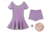 Body viola con strass fai-da-te 01