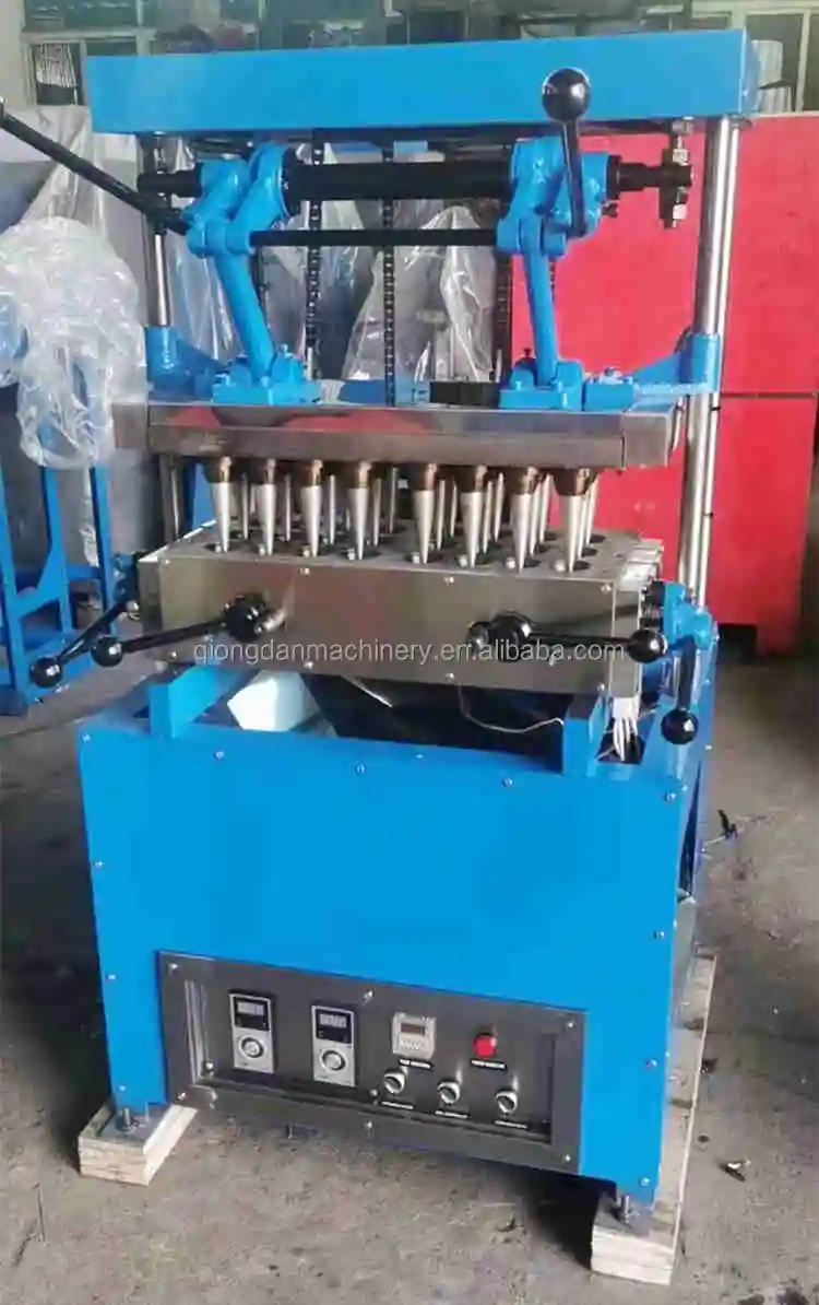 Factory Supply Customized Ice Cream Cone Wafer Biscuit Maker Machine
