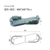 Set m-40 metri - arco curvo - modello di collaborazione con designer