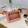 Rectangulaire simple face rose (23x7x15,5cm)