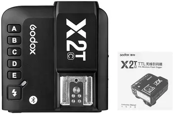 Camera User Godox X2T 2.4G Wireless TTL 1/8000s Flash Trigger Transmitter HSS for DSLR Camera AD200 V1 V860II TT685 detail image