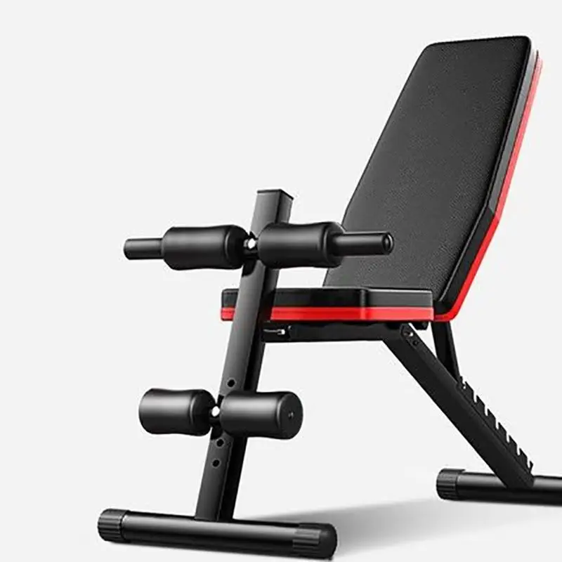 Multifunctional Weight Bench Exercise Vertical Incline Wall Mounted Folding Press Gym Equipment Set for Home 3 in 1