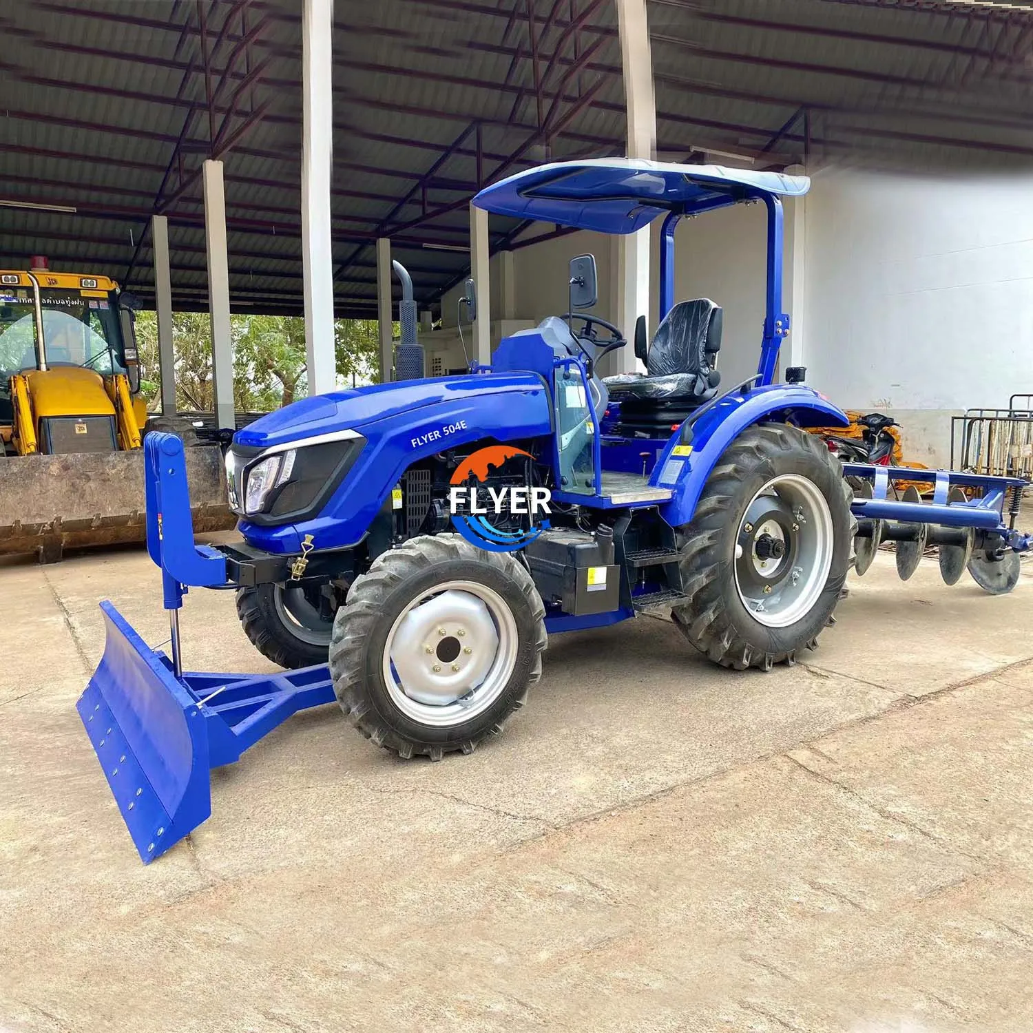 Machinery Mini Small 50HP 4x4  Traktor Tractor Farming  Tractor Mini Farm Crawler Tractor