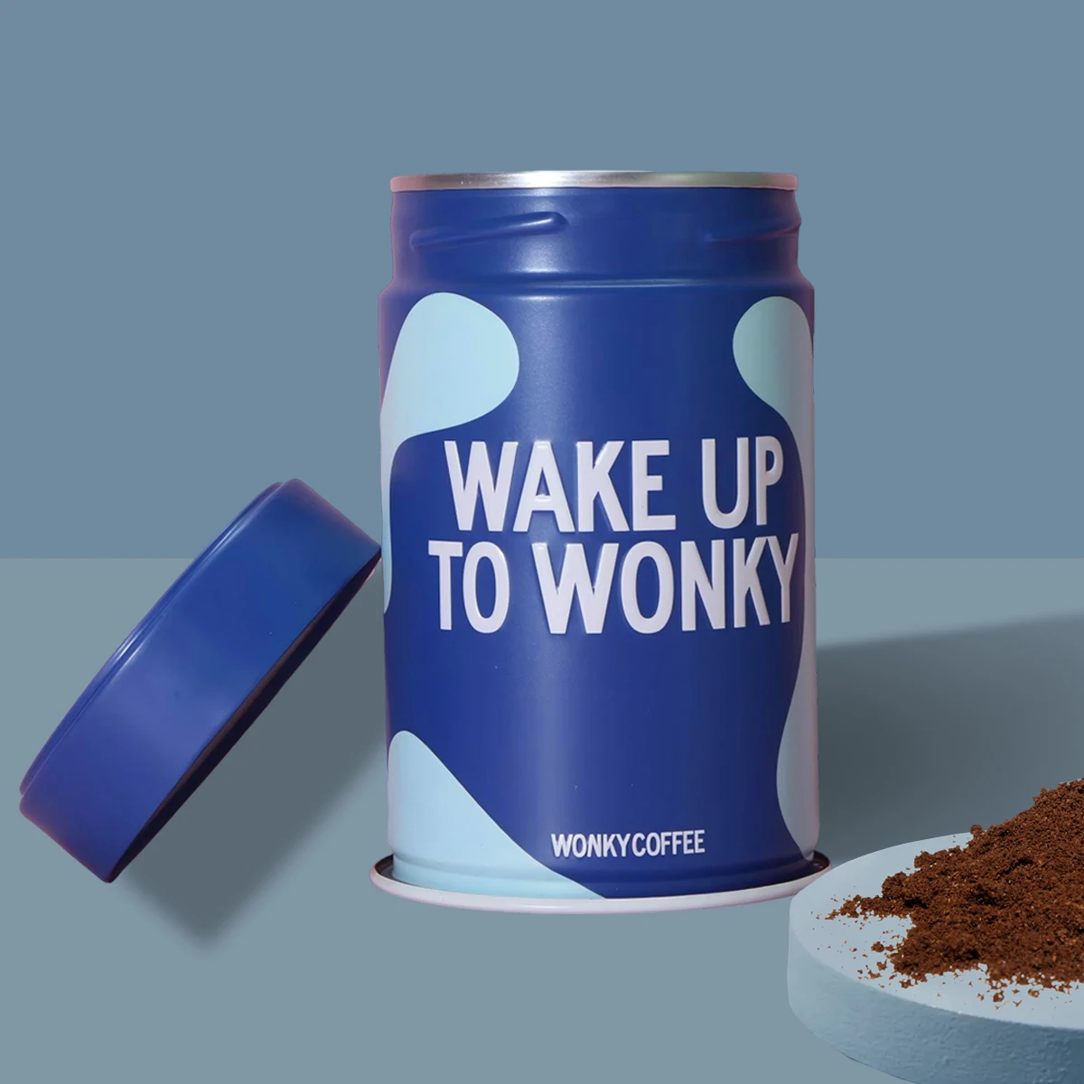 Custom Airtight Food Grade Screw Lid Coffee Tin Box Packaging Metal Tea Tin Canister Eco Friendly Coffee Round Tins with Valve