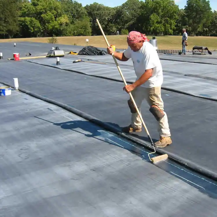 3 M Width Industrial Design Style EPDM Rubber Sheet Waterproof Roofing Membrane Price