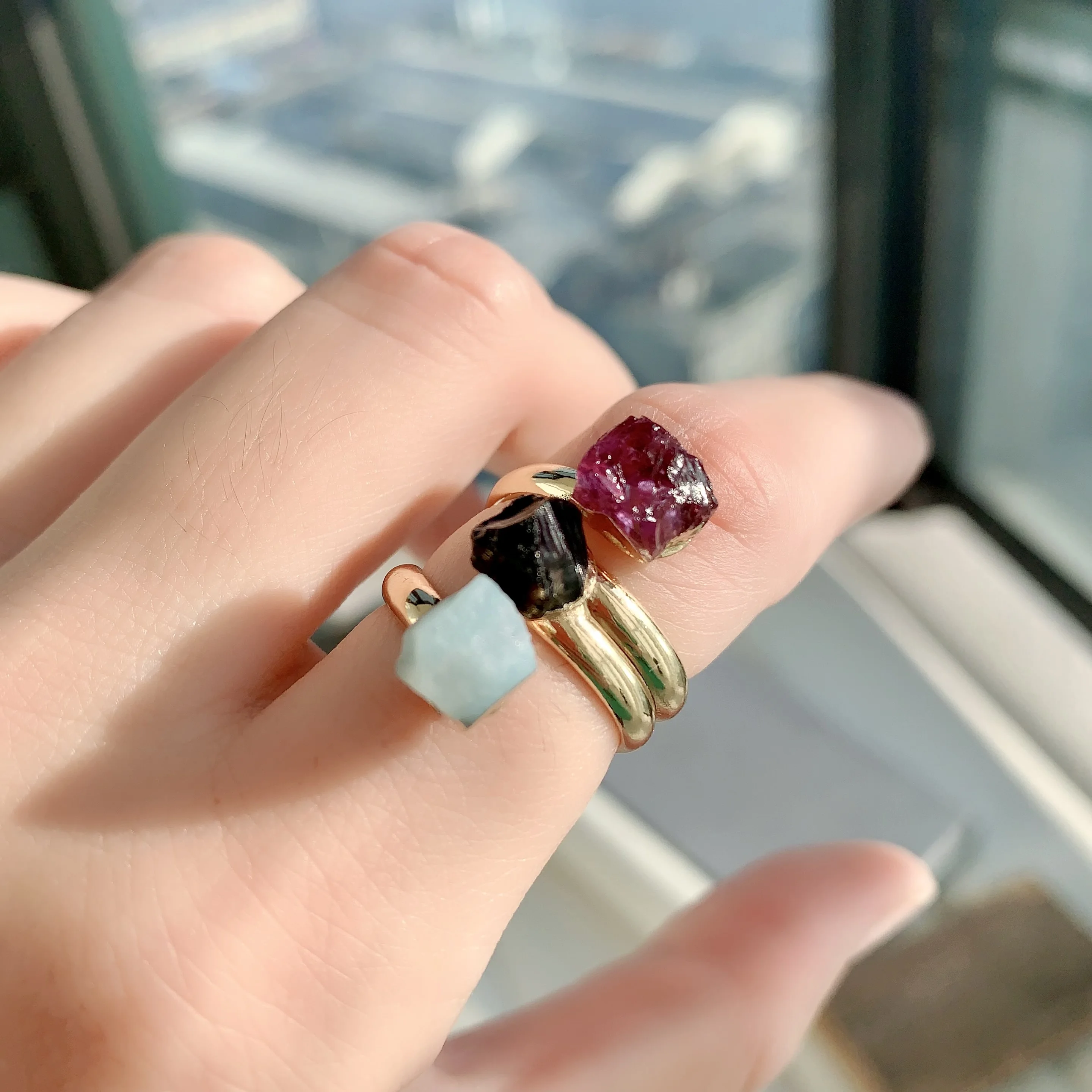 [HARANG]★BTS 着用★HR 111R_Antique Gemstone Ring HARANG]☆BTS 着用☆HR 111R_Antique Gemstone Ring (HARANG