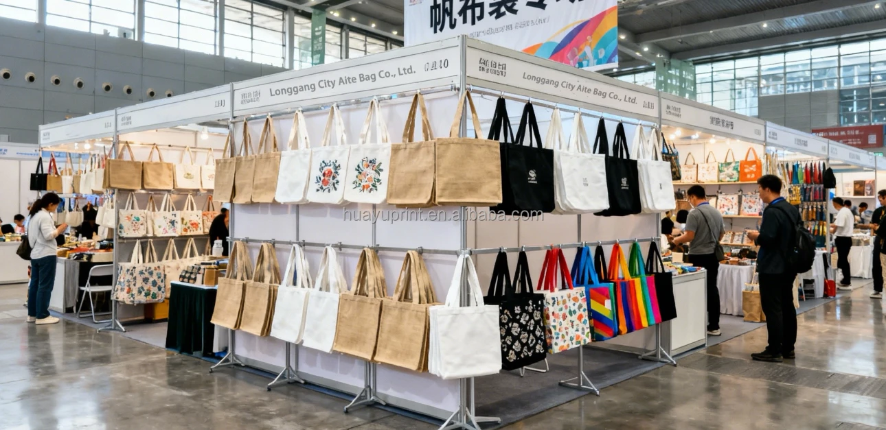 Hot Selling Customizable Eco-Friendly Recyclable Biodegradable Canvas Shopping Bags Reusable Foldable Soft Feature Long Handle details