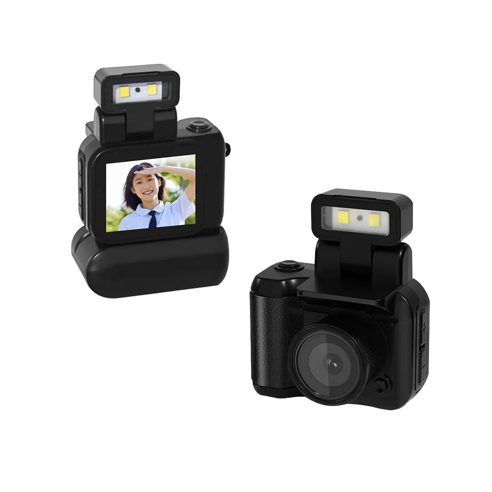 Hot Selling Retro Style Mini Digital Camera Portable Compact Filter Photo Video Device Students School Daily Recording