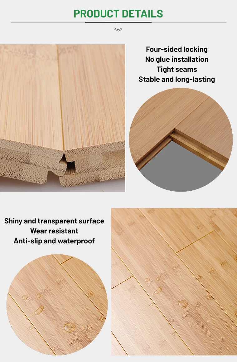 132mm Wide Solid Bamboo Hardwood Flooring Strand Woven Bamboo Floors Buy High Gloss Bamboo