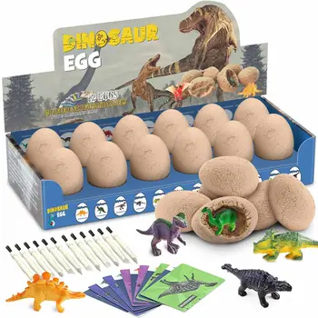 Cadeau Paques Enfant 12Pcs Oeuf De Paques Jouet Avec Blocs De