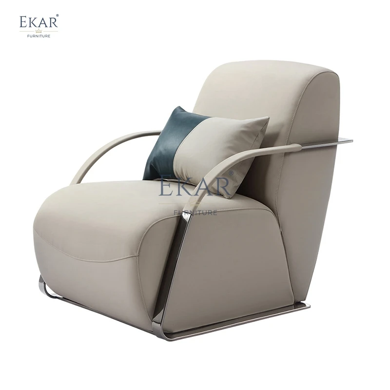 product new design comfortable armrest living room lounge chair-63