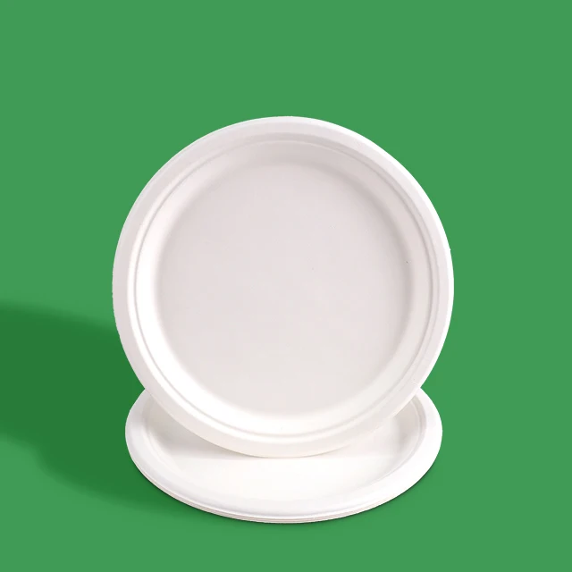 Factory Price Customized Diodegradable Disposable Cake Round Paper Plates Tray For Food manufacture