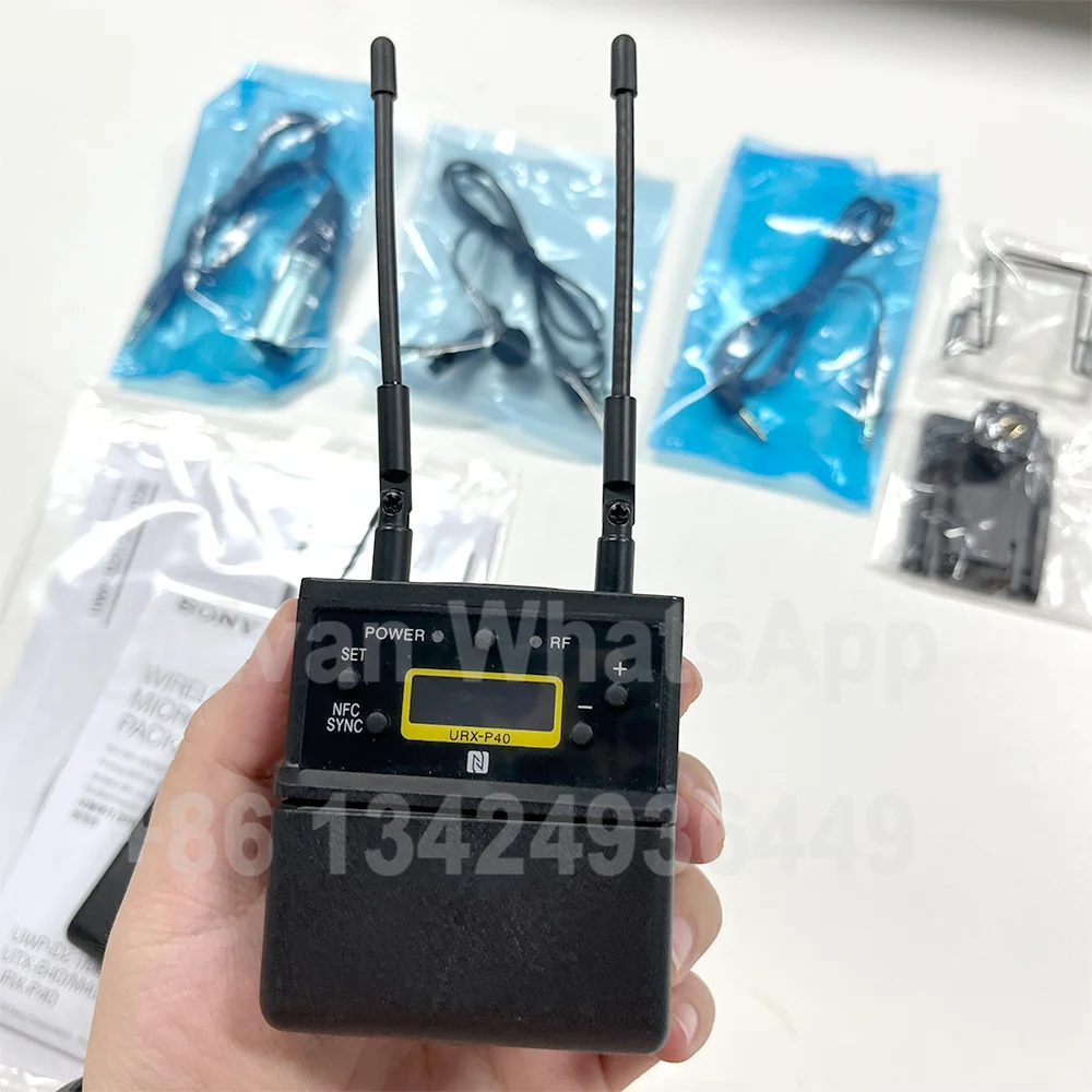 Uwpd21 Video Camera Wireless Microphone With 2 Transmitters 1 Receiver