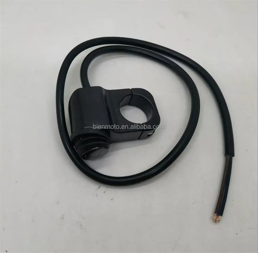 Черная кнопка включения/выключения фары на руль из алюминиевого сплава водонепроницаемый переключатель Аксессуары для