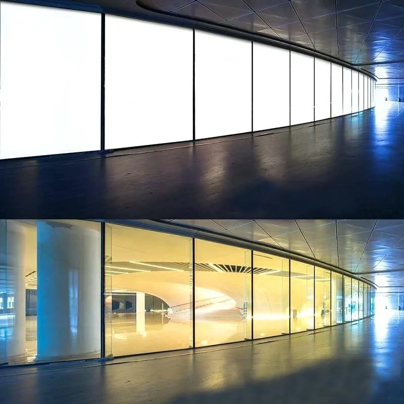 Electric Intelligent Switchable Mirror Glass for Privacy