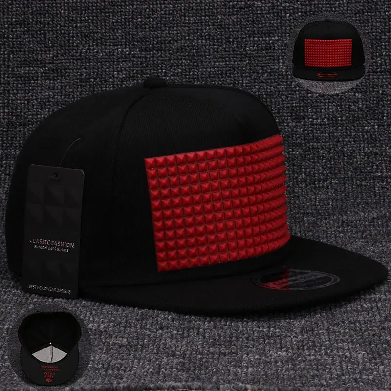 Fancy 3D Snapback Cap Raised Soft Silicon square Pyramid Flat Baseball Hip Hop Hat