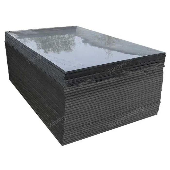 HDPE Sliding Block Thin Flexible Polyethylene Plastic Sheets / Hdpe Ldpe Plastic Thick Board