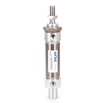 AirTAC RMTL16X250A - Kolbenstangenloser Zylinder Mit Führung 16 Mm Hub 250 Mm Stossdaempfer AirTAC RMTL16X250A - Kolbenstangenloser Zylinder Mit Führung 16 Mm Hub 250 Mm Stossdaempfer