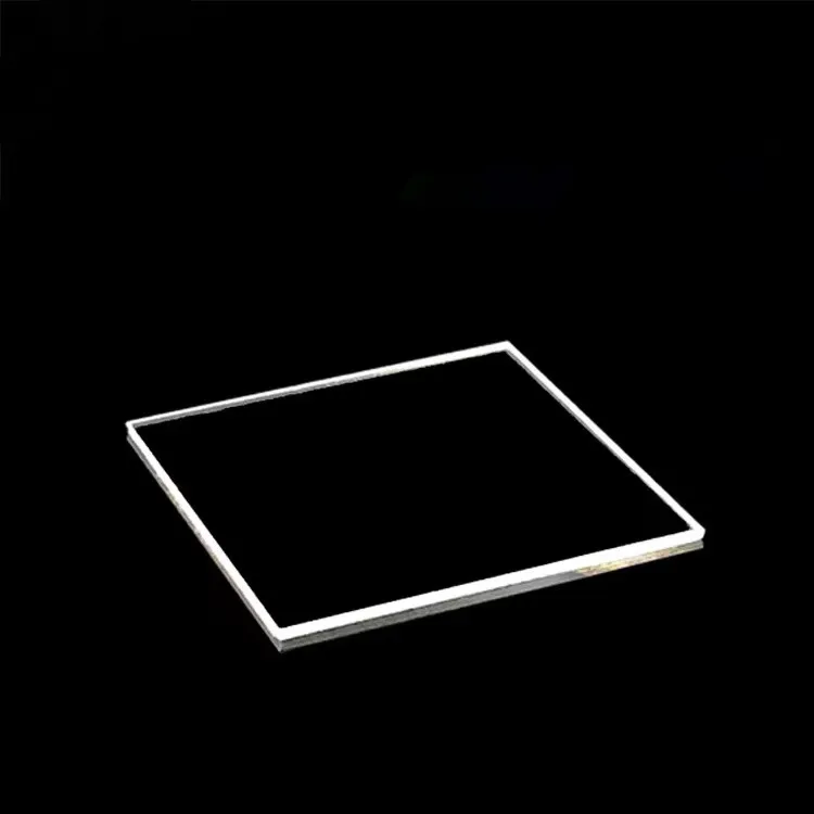 Customized Optical Glass Quartz Round Square JGS3 IR Window Plate supplier