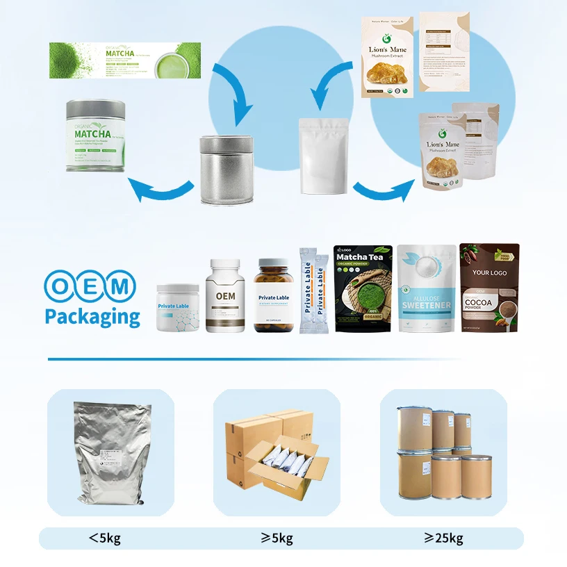 Прямая продажа с завода, объемная клеточная стена, треснувший органический порошок пыльцы сосны